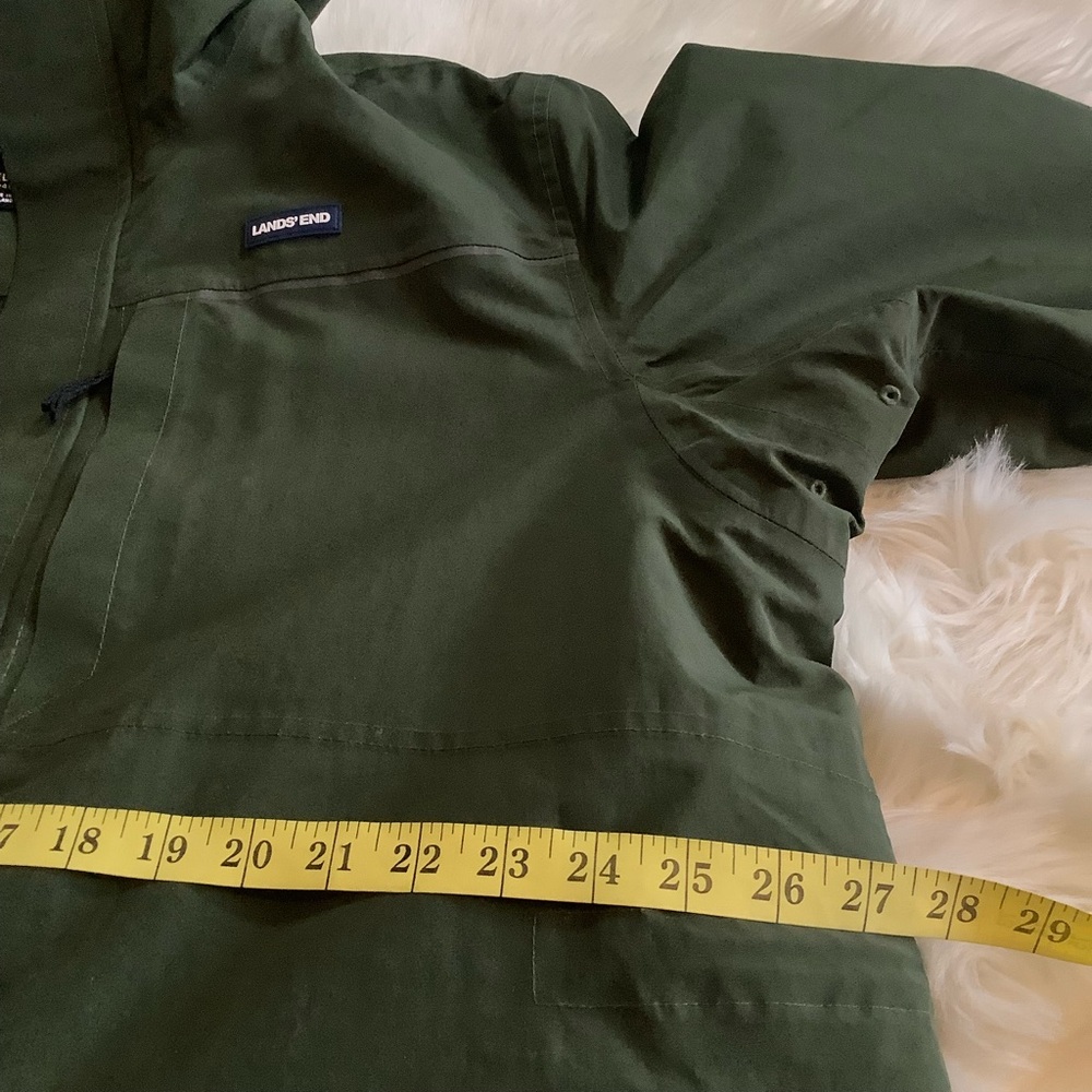 Men's Insulated Squall Parka Army Green Olive Coat Quilted Winter Rain Coat XL - Picture 10 of 16